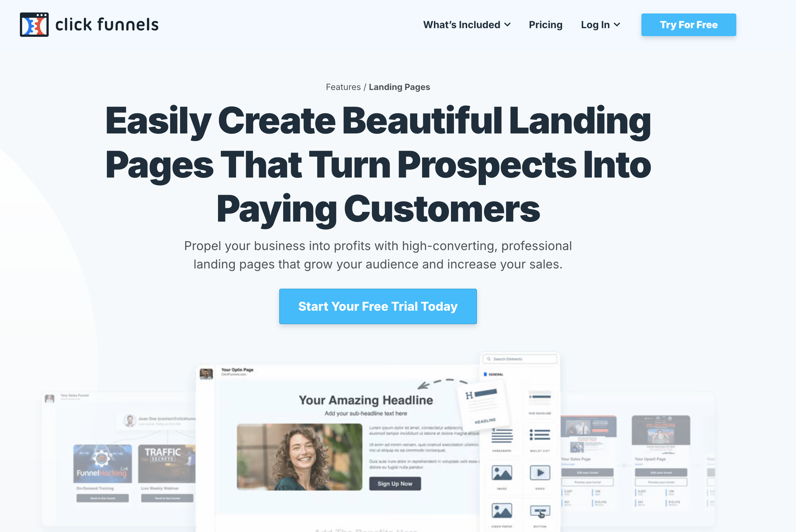 ClickFunnels: Best landing page builder